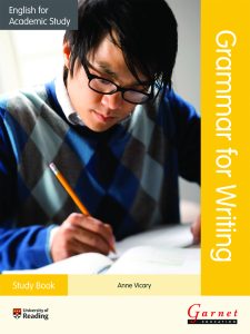 English for Academic Study: Grammar for Writing – Study Book (with answers)