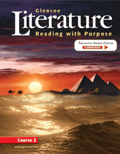 Glencoe Literature: Reading With Purpose, Course 2