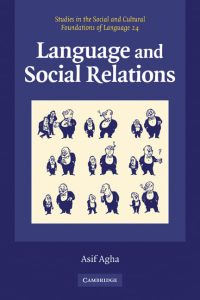 Language and Social Relations