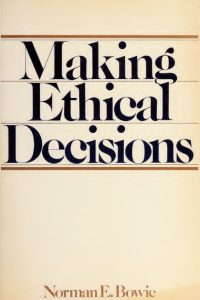 Making ethical decisions