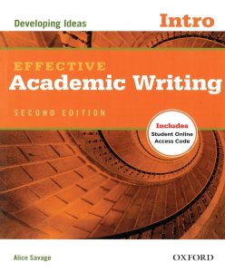 Effective Academic Writing: Intro - Developing Ideas