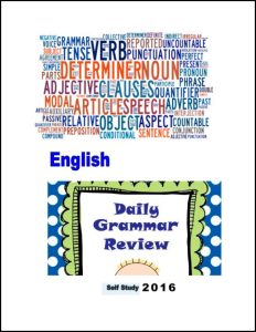 English daily grammar review