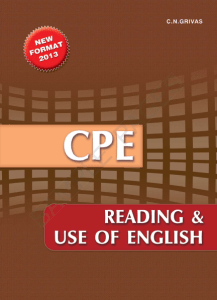CPE Reading and Use of English