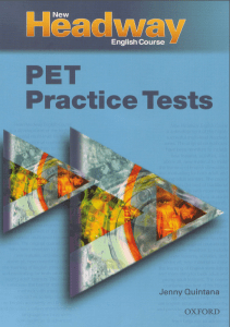 New Headway English Course: PET Practice Tests