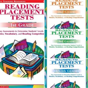 Reading Placement Tests, Grade 1,2,3,4