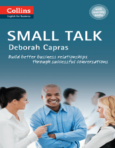 Small Talk: Collins Business Skills and Communication (pdf+audio)