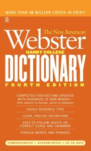 The New American Webster Handy College Dictionary - 4th Edition