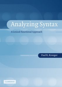 Analyzing Syntax: A Lexical-Functional Approach 