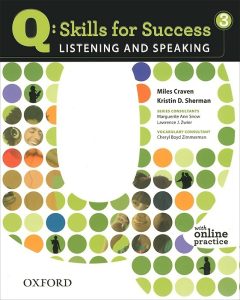Oxford – Q: Skills for Success 3 Listening and Speaking ( pdf + cd )