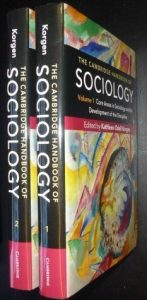 The Cambridge Handbook of Sociology (Volume 1 & 2)