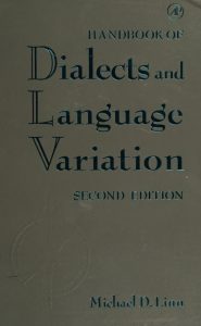 Handbook of Dialects and Language Variation, Second Edition