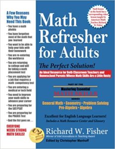 Math Refresher for Adults: The Perfect Solution