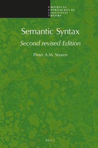 Semantic Syntax, Second Revised Edition