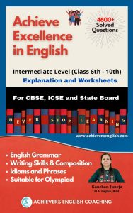 Achieve Excellence in English - Intermediate Level: English Grammar and Writing Skills (2021)