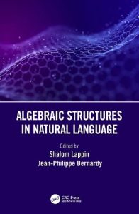 Algebraic Structures in Natural Language (2022)