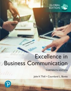 Excellence In Business Communication, 13th Edition, Global Edition (2022)