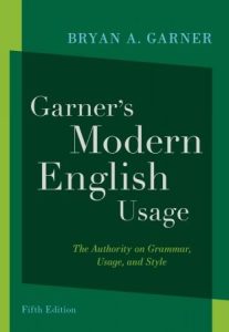 Garner's Modern English Usage, 5th Edition (2022)