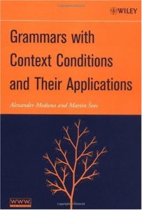 Grammars with context conditions and their applications