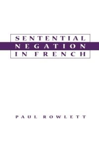 Sentential Negation in French