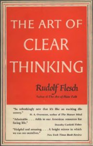 The art of clear thinking