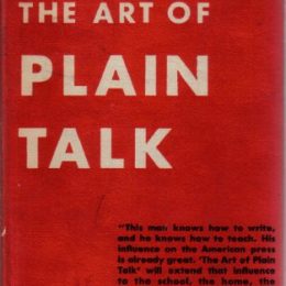 The Art Of Plain Talk