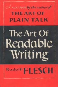 The art of readable writing