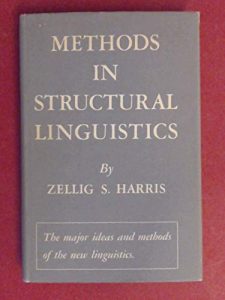 Methods In Structural Linguistics