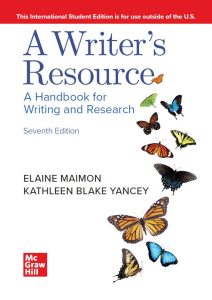 A Writer’s Resource: A Handbook for Writing and Research, Seventh Edition