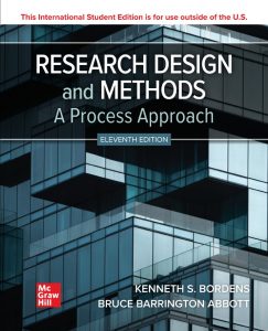 Research Design and Methods: A Process Approach, Eleventh Edition
