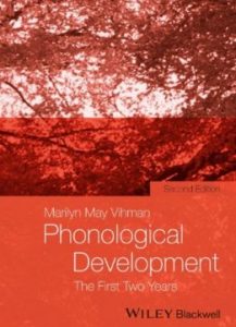 Phonological Development: The First Two Years, 2nd Edition