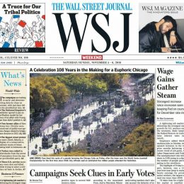 The Wall Street Journal November 5 6, 2016