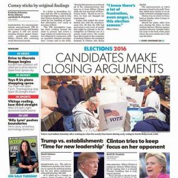 Usa Today November 7, 2016