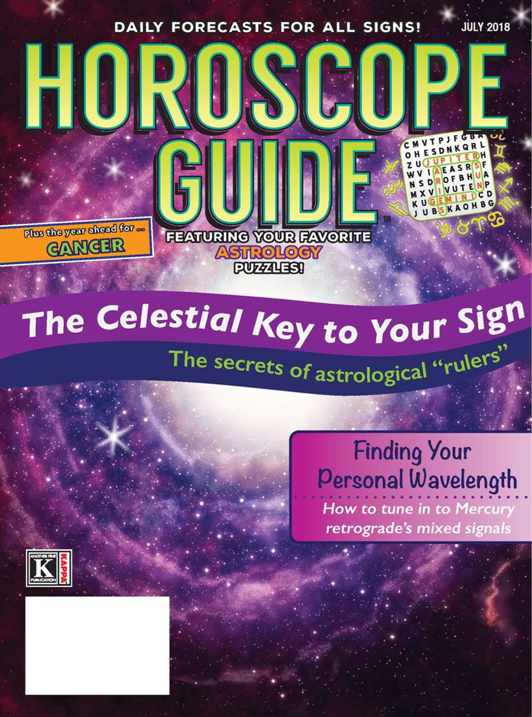 Download: Horoscope Guide – July 2018 – Ebooksz