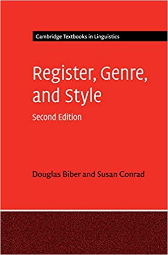 Register, Genre, and Style (Cambridge Textbooks in Linguistics), 2nd Edition