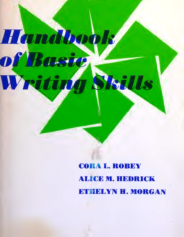 Handbook of Basic Writing Skills