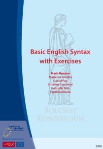 Basic English Syntax with Exercises