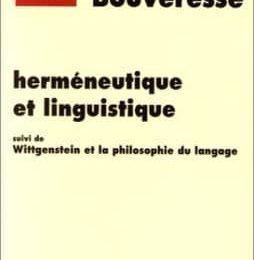 Herméneutique Et Linguistique