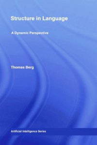 Structure in Language: A Dynamic Perspective