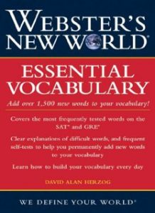 Webster's New World Essential Vocabulary