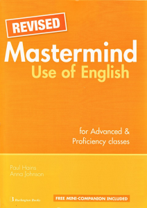 Revised Mastermind Use of English for Advanced and Proficiencz classes