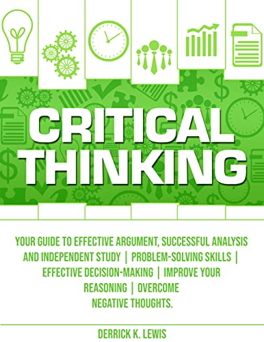 critical thinking skills developing effective analysis and argument pdf