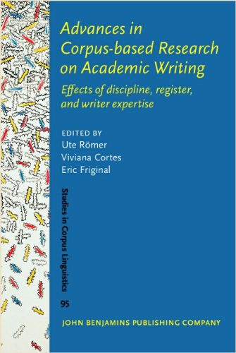 advances in corpus based research on academic writing