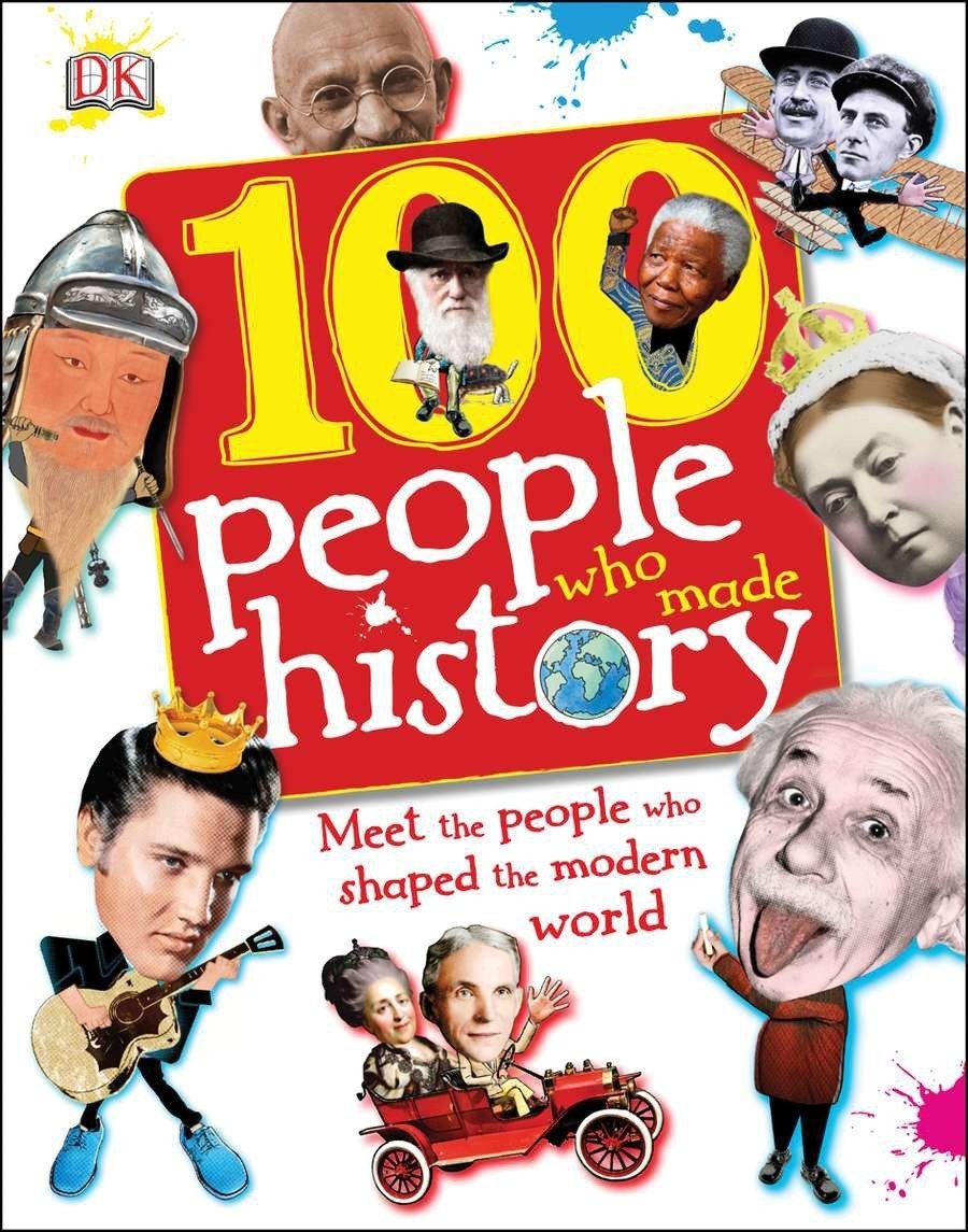 The people history. 100 People who made History. 100 Scientists who Shaped World History book.