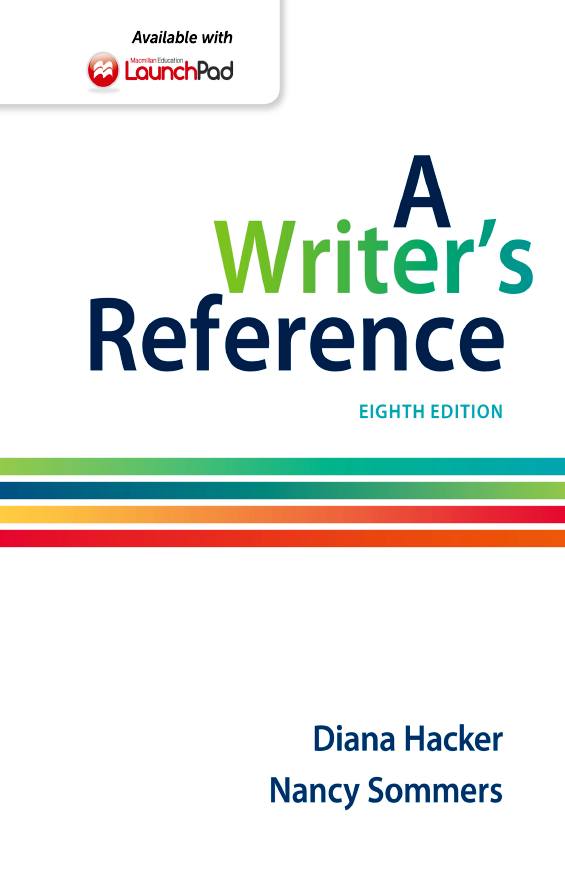 A Writer’s Reference, Eighth Edition Ebooksz